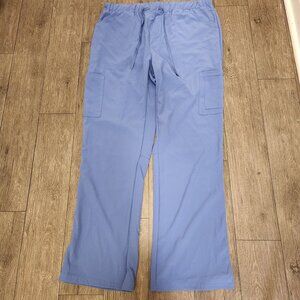 Natural Uniforms Medical Scrub Cargo Pants Modern Fit Cool Stretch Women’s L